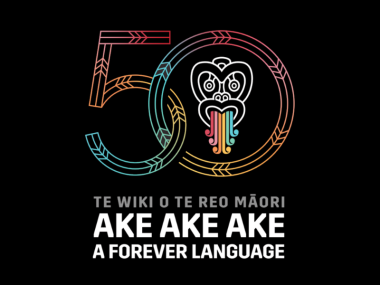 Logo of Maori language week
